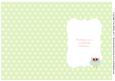 Owl Birthday Insert