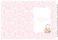 Vintage Baby Girl Card Insert