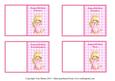Little Princess Birthday Gift Tags