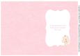New Baby Girl Card Insert