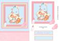 Sweet Vintage Baby Girl Decoupage Card