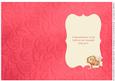 Vintage Baby Girl Decoupage Card Insert