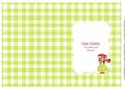 Niece Birthday Insert - Cute Girl with Flowers