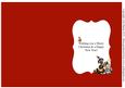 Cute Cat & Dog Christmas Insert