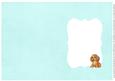 Cute Puppy Card Insert