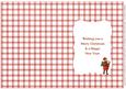 Vintage Christmas Girl Insert