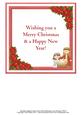 Nativity Christmas Insert