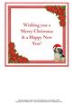 Christmas Dog Insert