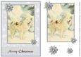 Beautiful Dog in the Snow Topper & Decoupage