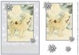 Beautiful Dog in the Snow Topper & Decoupage - Blank
