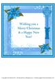 Christmas Church Scene Mini Kit Insert