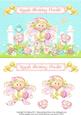 Happy Birthday Friend - Fairy Topper & Decoupage