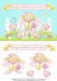 Happy Birthday Sweet Girl - Fairy Topper & Decoupage