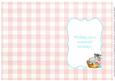 Little Kittens in a Basket Birthday Insert