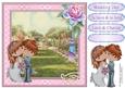 Penny's Special Day Wedding Garden Card Topper & Decoupage