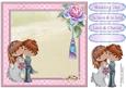 Penny's Special Day Beach Wedding Card Topper & Decoupage