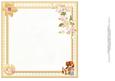 Cute Puppy Scene Card Insert
