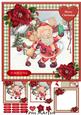 Santa Selfie Card Mini Kit & Decoupage