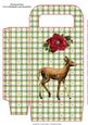 Beautiful Fawn Christmas Gift Bag