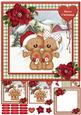 Cute Bears Christmas Card Mini Kit & Decoupage