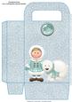 Little Winter Boy & Polar Bear Friend Christmas Gift Bag