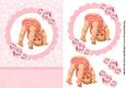 New Baby Girl Card Topper & Decoupage