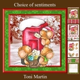 Christmas Mice Post Box Card MIni Kit & Decoupage