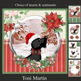 Christmas Scottie Dog Card Mini Kit & Decoupage