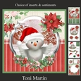 Christmas time owl card mini kit & decoupage