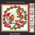 Christmas Catch Holly Mice Mini Kit & Decoupage