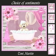 Relax & pamper yourself card mini kit & decoupage