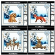 Christmas animals bumper kit - Decoupage & Inserts