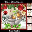 Sweet Hedgehogs Christmas Mini Kit & Decoupage