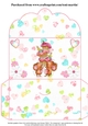 Sweet mice cupcake tower money wallet