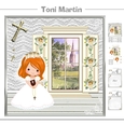 First Holy Communion Card Mini Kit & Decoupage (red hair)