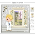 First Holy Communion Boy Card Mini Kit & Decoupage (blonde hair)