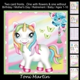 Little unicorn card mini kit & decoupage - Ages 1-10