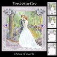 Wedding Couple 8x8 Card Mini Kit & Decoupage