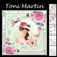 Chic Lady Card Mini Kit & Decoupage