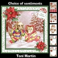 Cosy Pets Christmas mini kit & decoupage