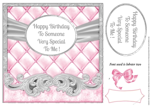 HAPPY BIRTHDAY TO SOMEONE VERY SPECIAL TO ME - US 3