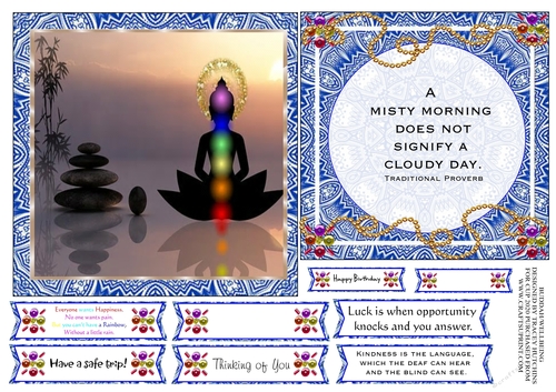 JUST ADD GLUE CONCEPT CARD SPIRITUAL
