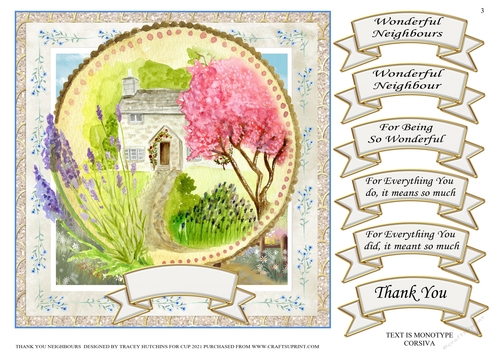 THANK YOU NEIGHBOURS / NEIGHBOUR 3