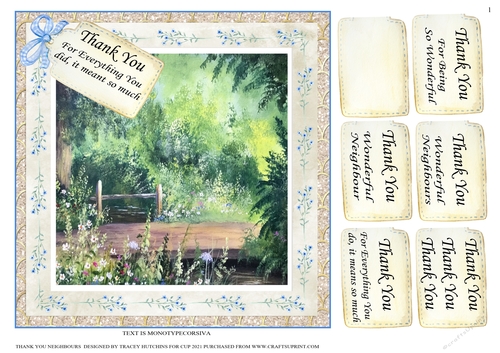 THANK YOU NEIGHBOURS  V2 / NEIGHBOUR 1