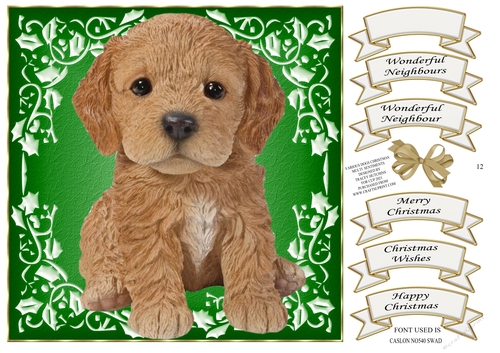 GOLDEN RETRIEVER PICK YOUR SENTIMENT 