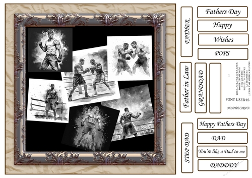 BOXING MONTAGE FATHERS DAY