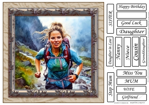 FEMALE RELATIVE RUNNING ,HIKING,WALKING 4