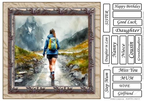 FEMALE RELATIVE RUNNING ,HIKING,WALKING 5
