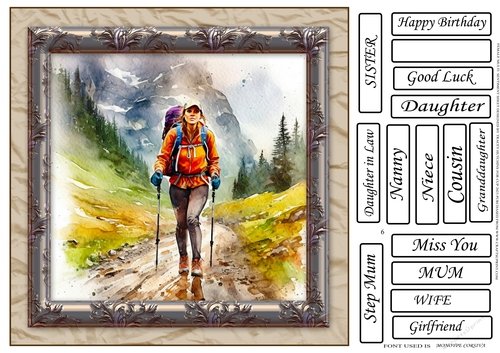FEMALE RELATIVE RUNNING ,HIKING,WALKING 6