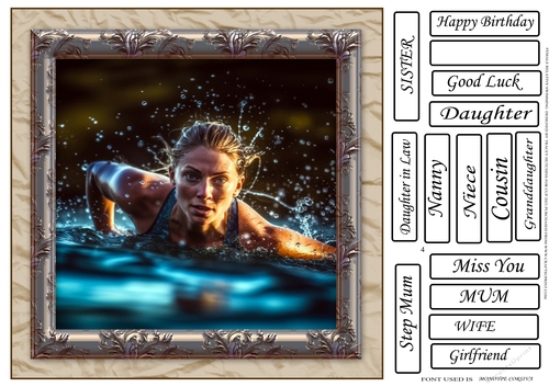 FEMALE RELATIVE SWIMMING 4